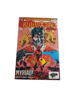 Superman Annual Bloodlines Outbreak 5 June 1993 Comic Book Collector Bagged Boar